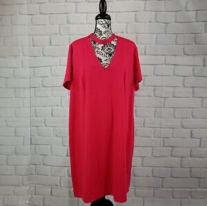 Distinctive Collections sz 1x stretch knit dress
